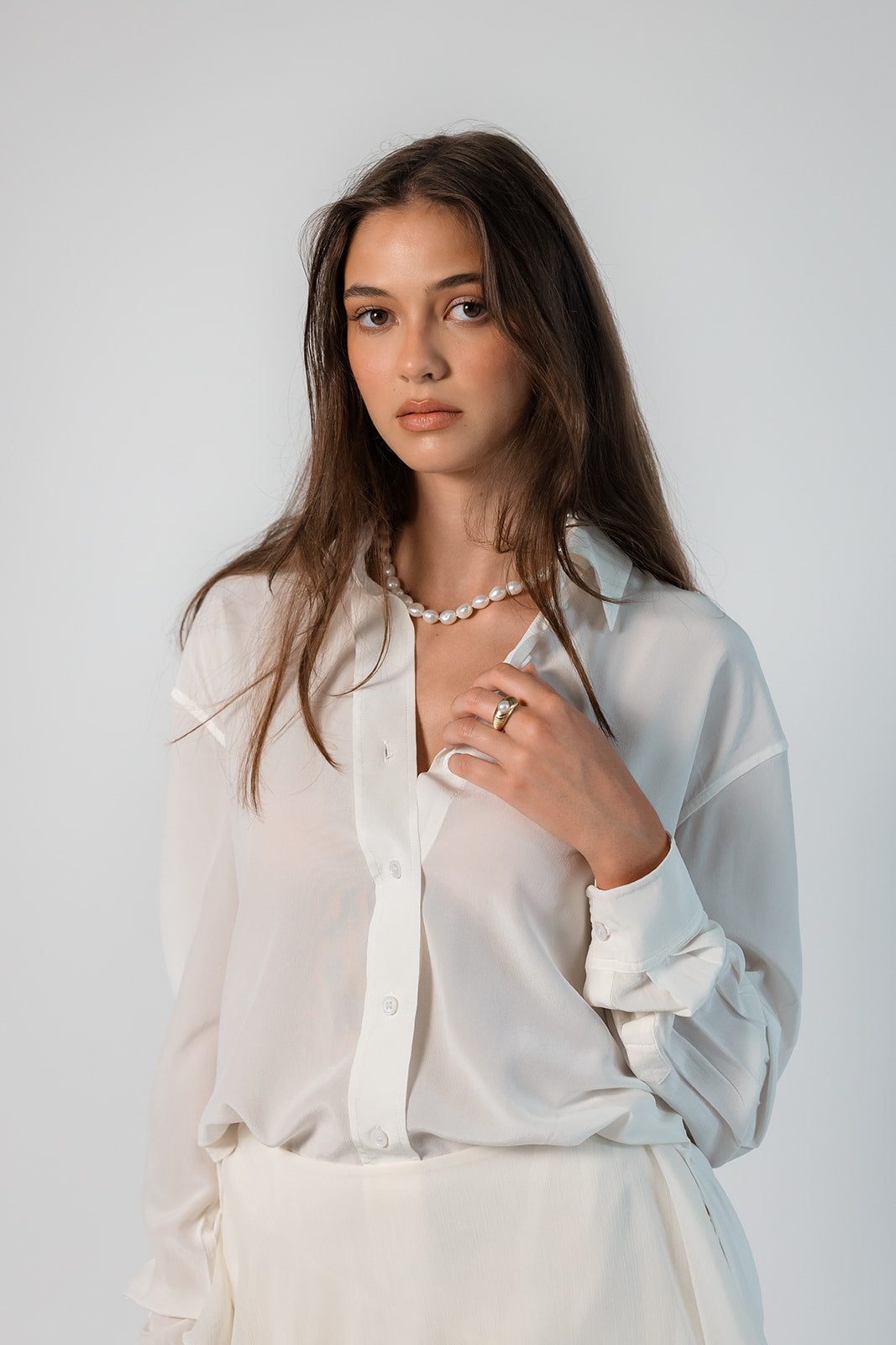 Seasons Pearl Choker Necklace