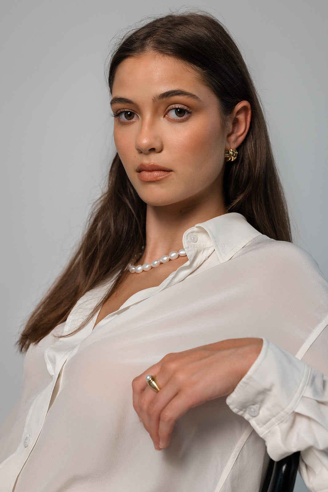 Seasons Pearl Choker Necklace