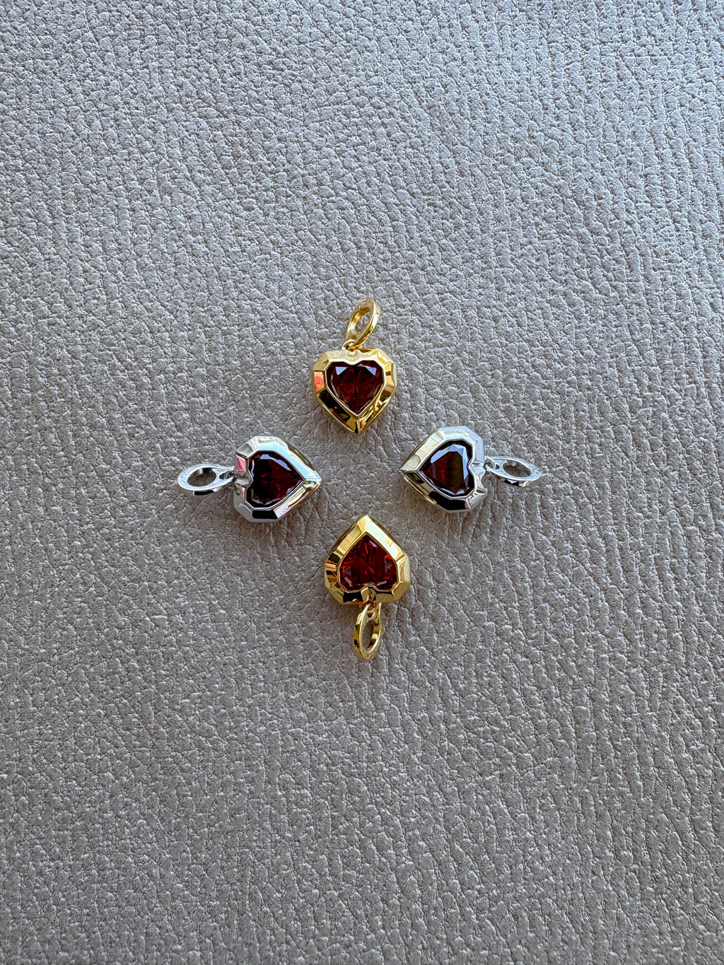 Juliet Heart Pendant + Vine Necklace