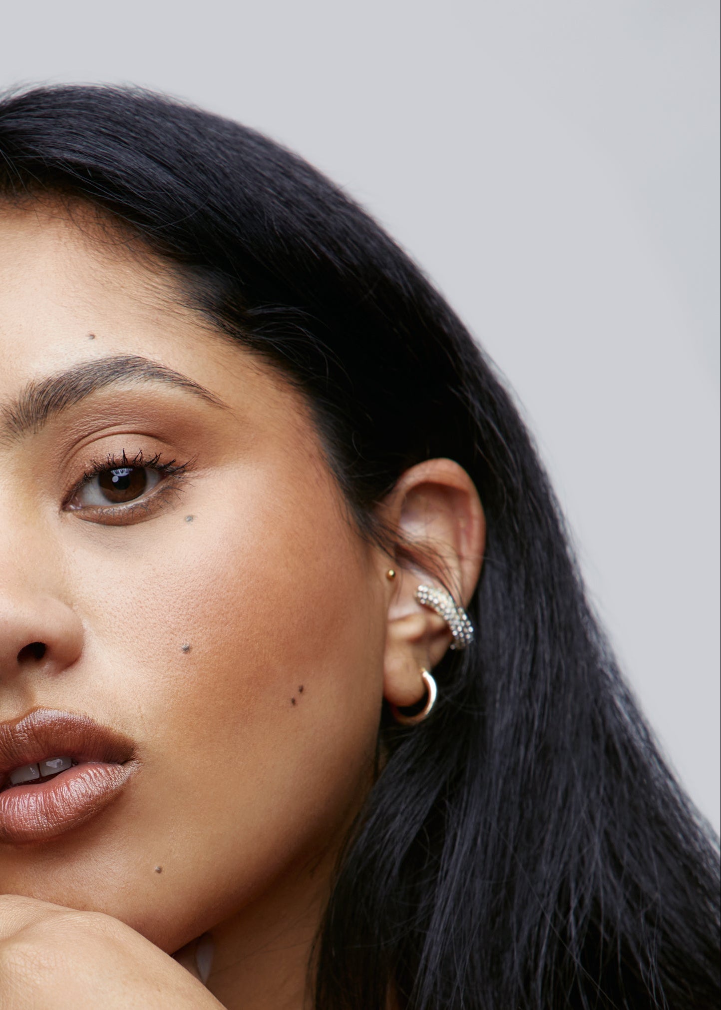 Tide Pavé Ear Cuff