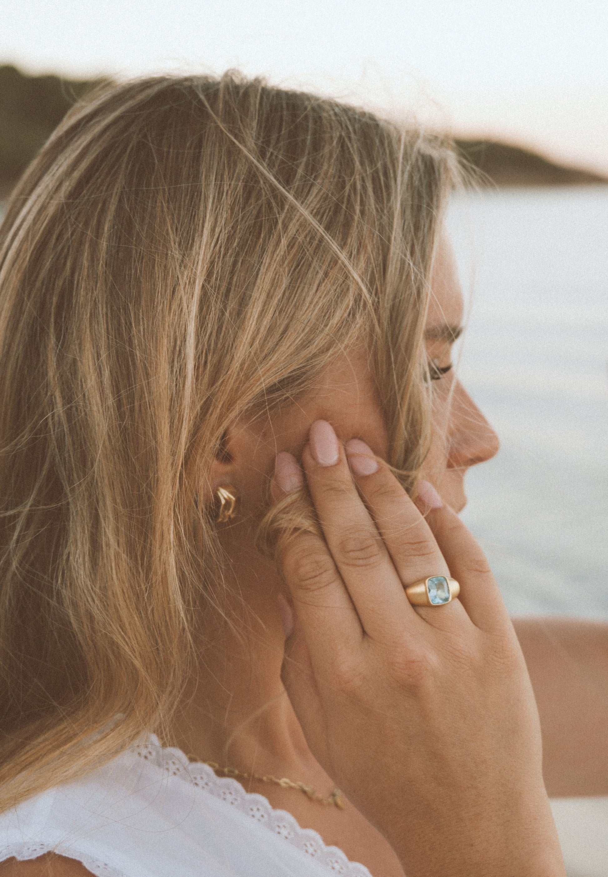 Eos Ring Sky Blue Topaz