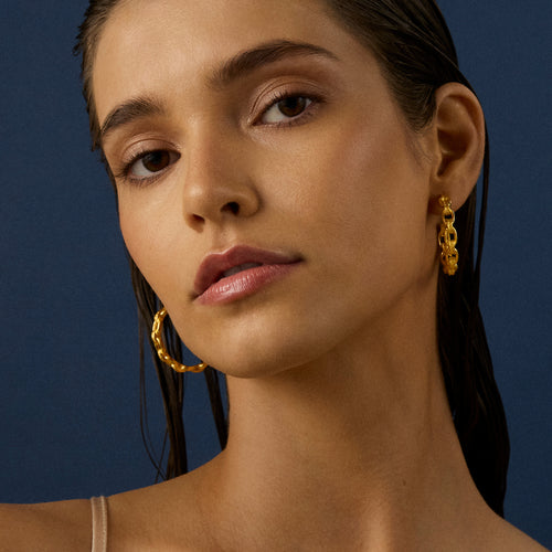 Cyra Hoop Earrings