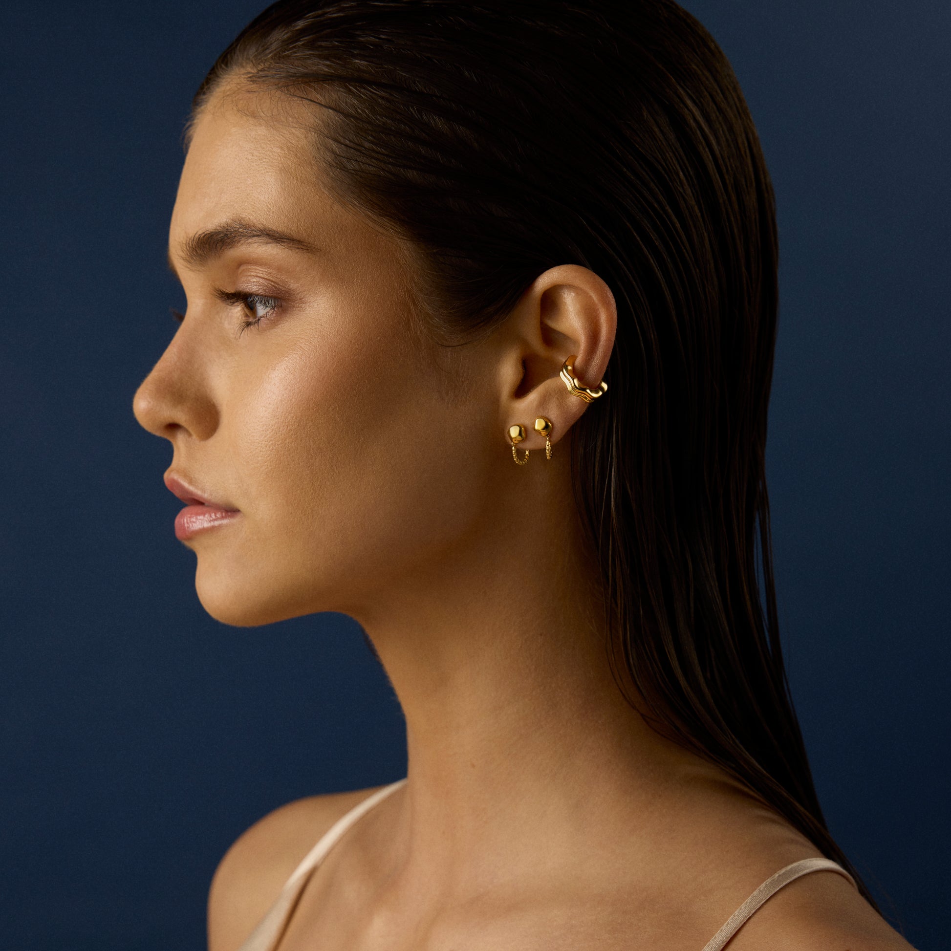 Wren Studs Gold (PRE-ORDER)