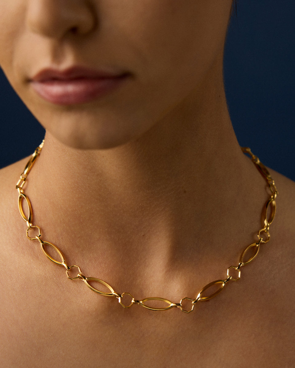 The Vine Necklace Gold