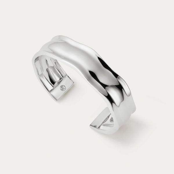 Silver Tide Bangle
