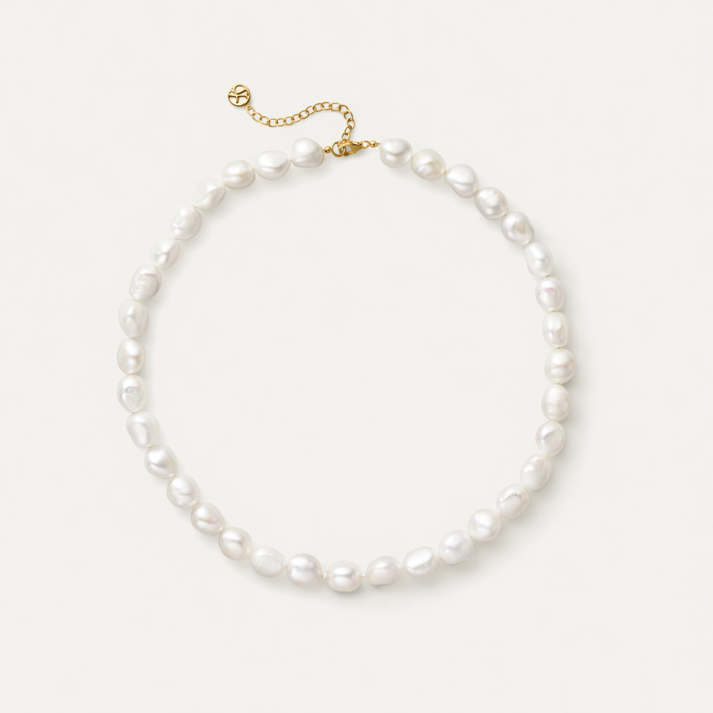Seasons Pearl Choker Necklace