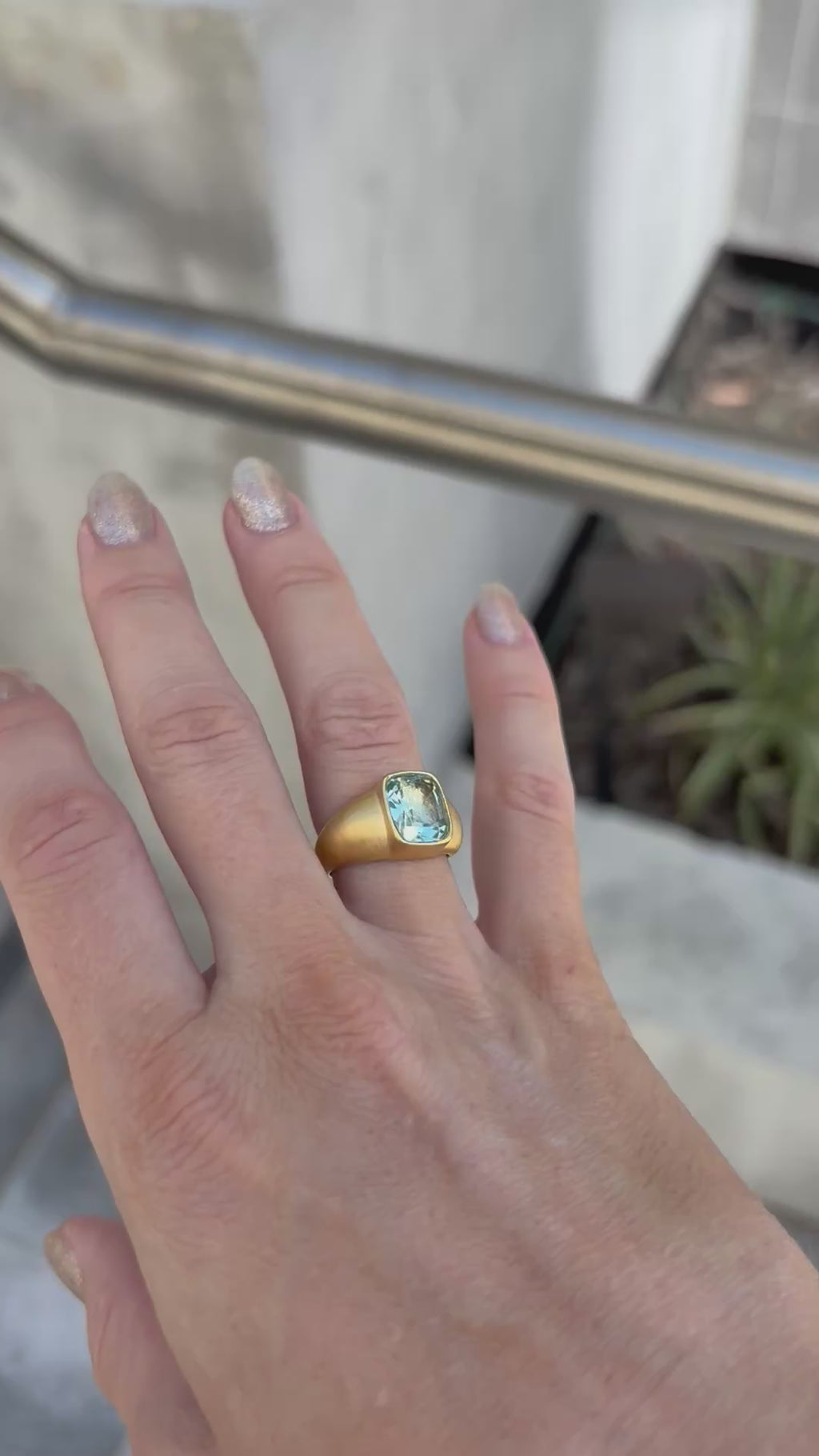 Eos Ring Sky Blue