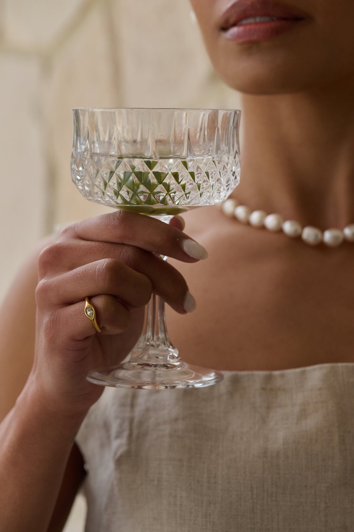 East-West Pear Ring